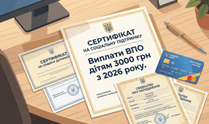 Виплати ВПО дітям 2026 — 3000 грн щомісяця незалежно від доходу батьків