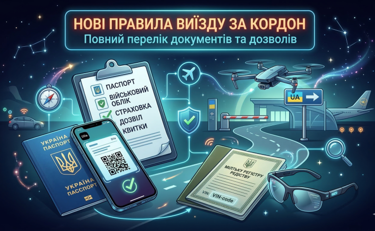 Нові правила виїзду за кордон