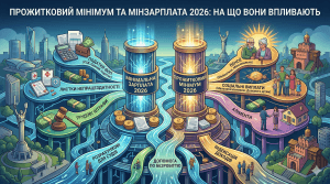 Прожитковий мінімум та мінзарплата 2026 на що вони впливають